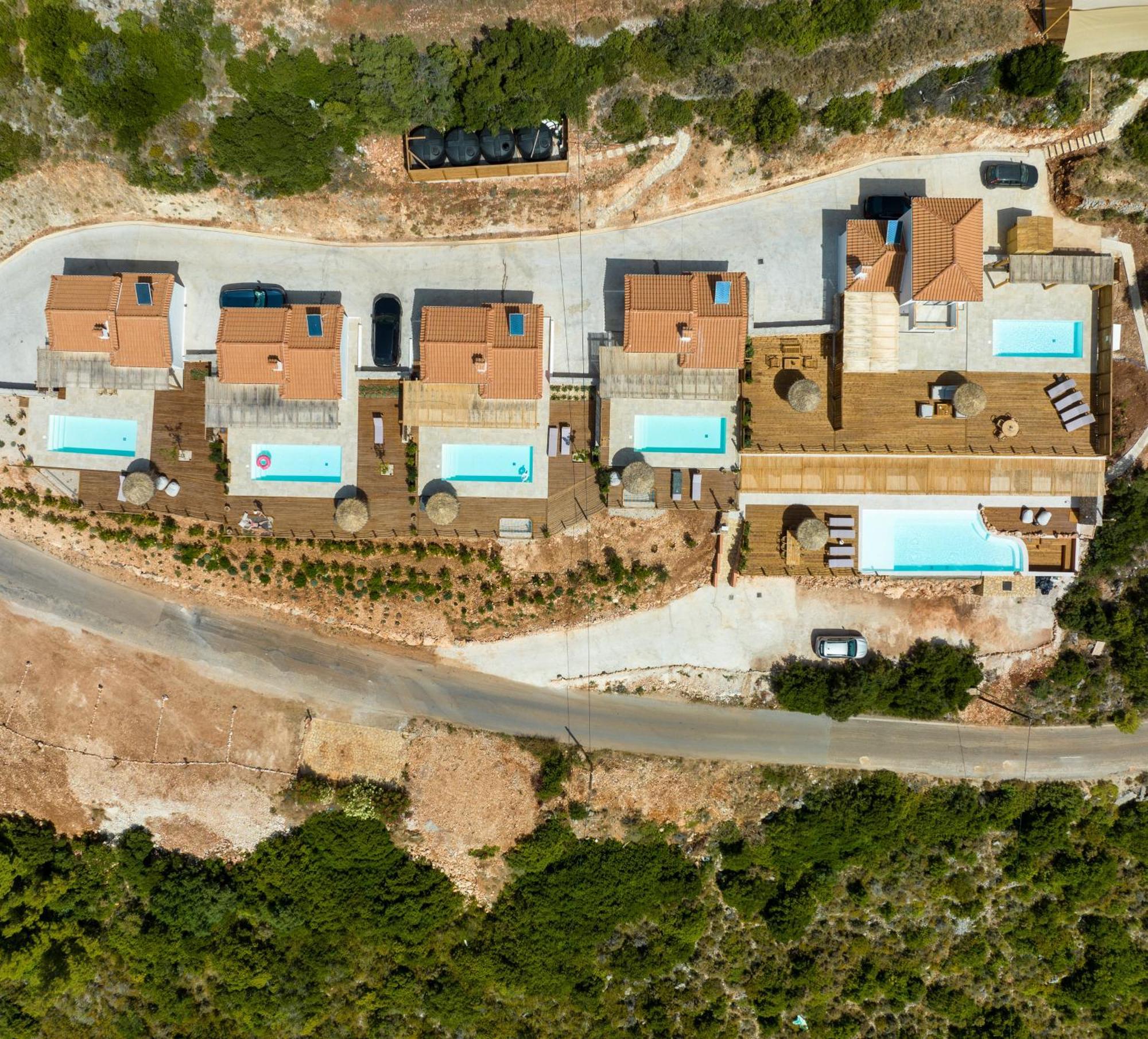 Апарт отель Eunoia Porto Katsiki Agios Nikolaos Niras Экстерьер фото